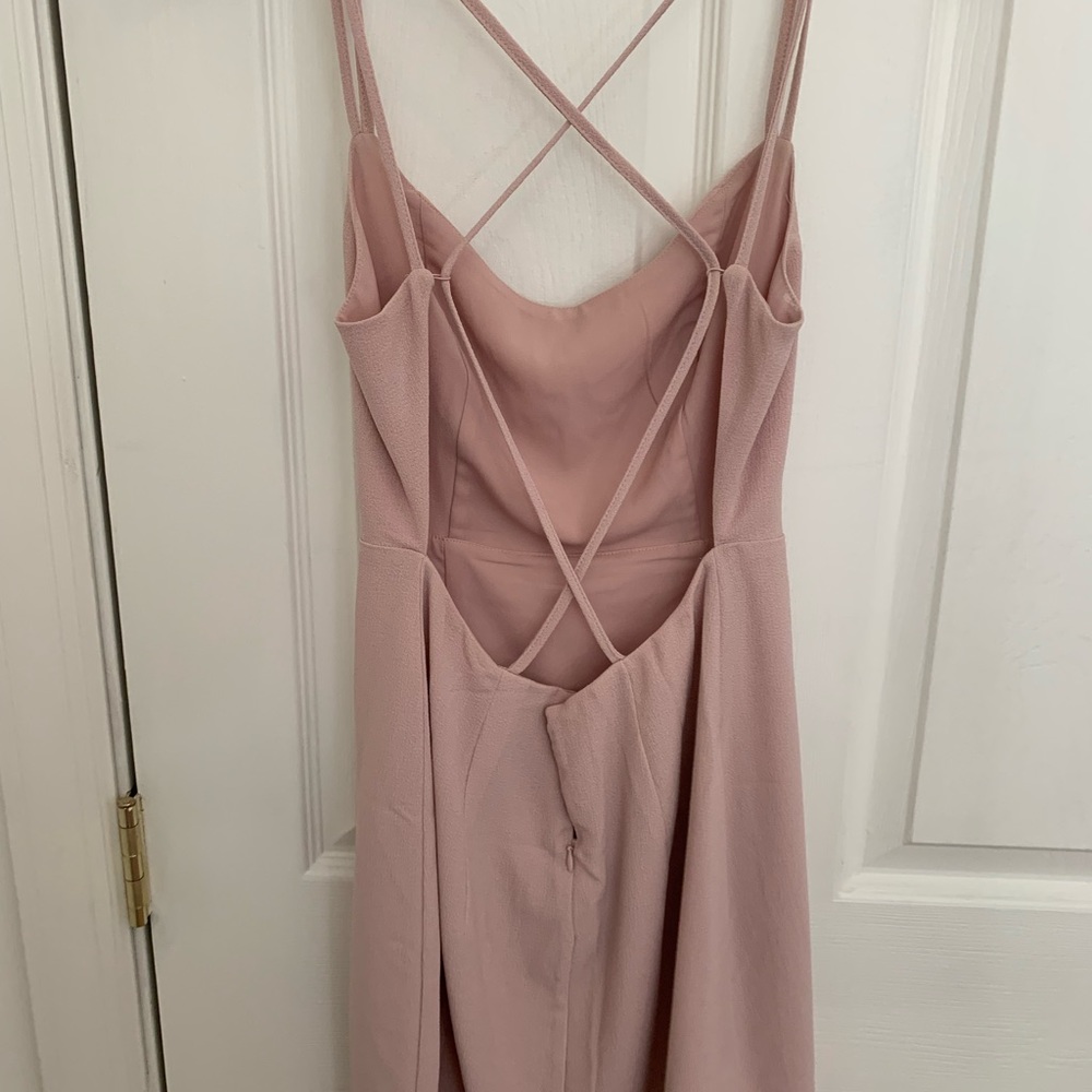 Blush dress